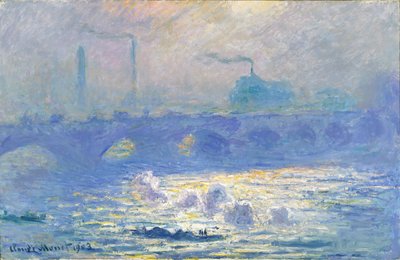 ウォータールーブリッジ 作： Claude Monet